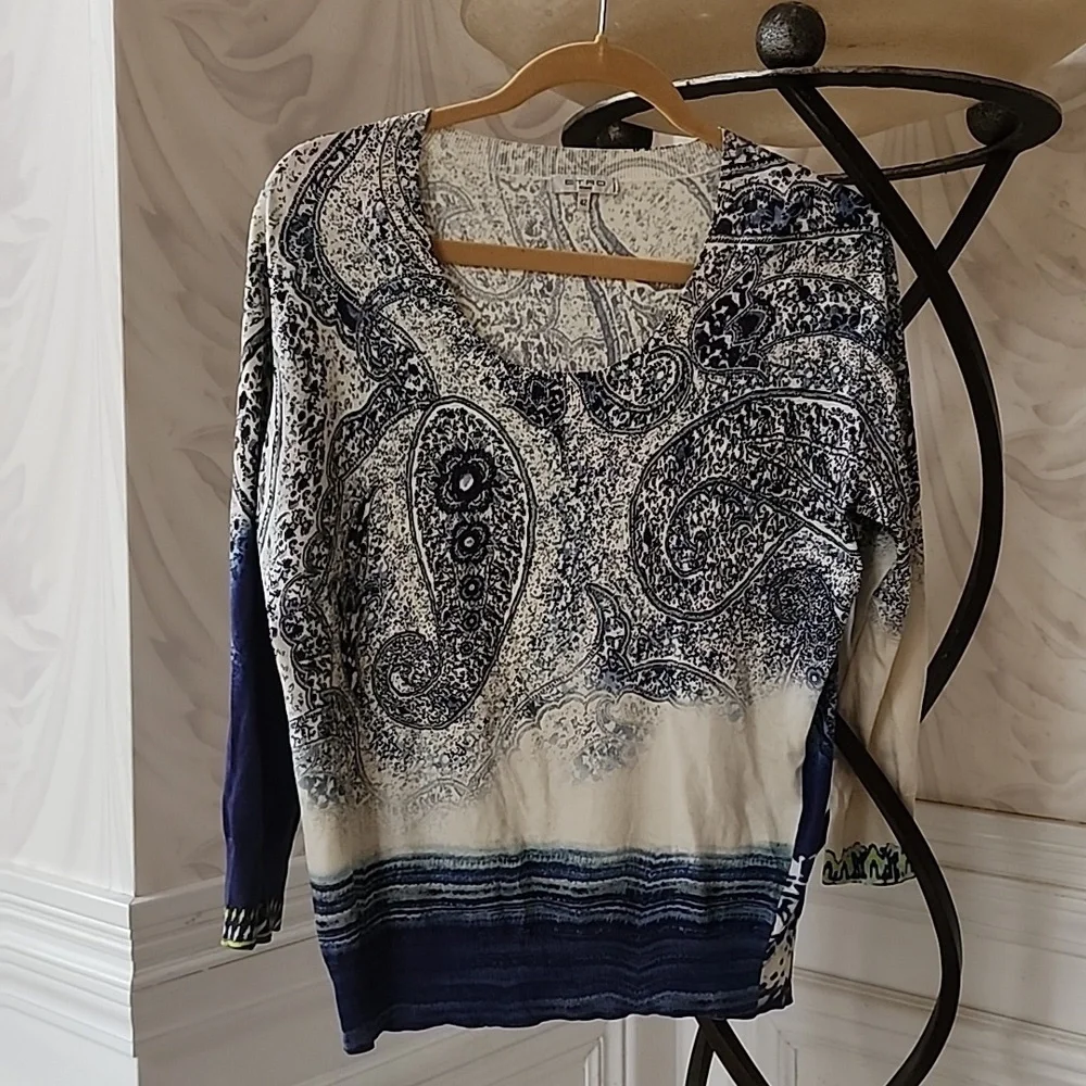 Etro vintage blouse size euro 42_5